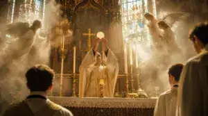 The Presence of Angels at the Eucharist: What the Saints Saw at Mass