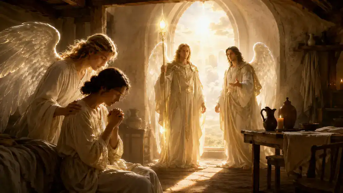 The role of guardian angels and archangels in sacred tradition