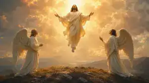 The Virtues at the Ascension of Jesus: Who Were the Two Angels in White