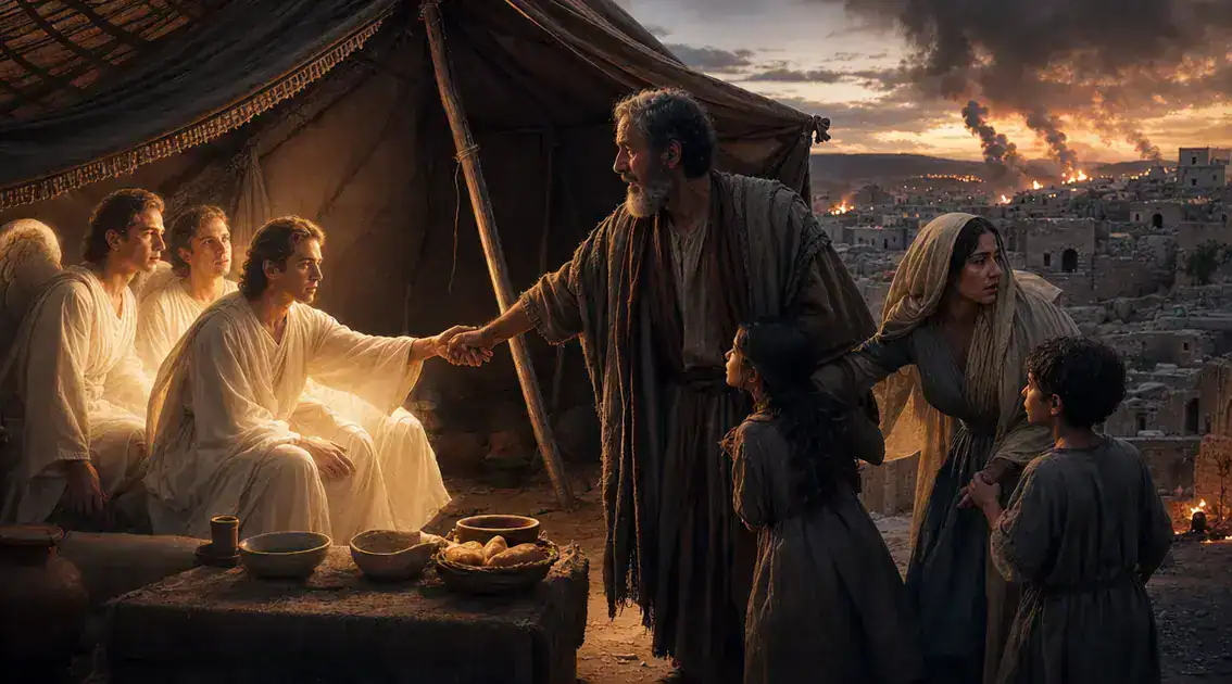 The visit to Lot: compassion, warning, and the reality of judgment