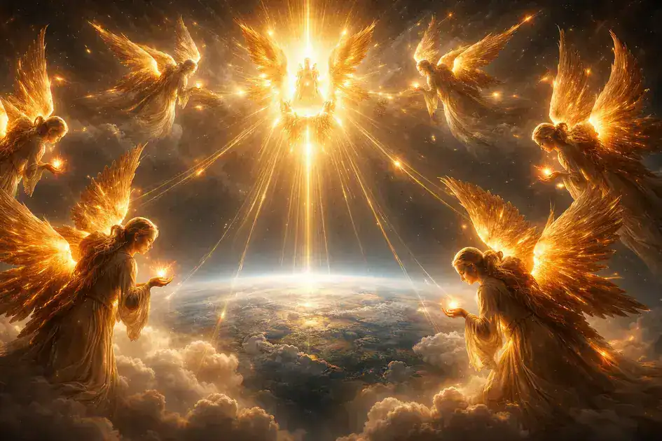 Theological interpretations: angelic rank and cosmic function