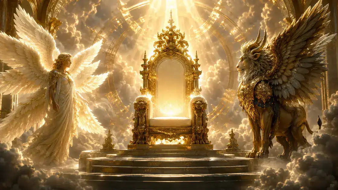 Thrones and the hierarchy: relation to Seraphim and Cherubim