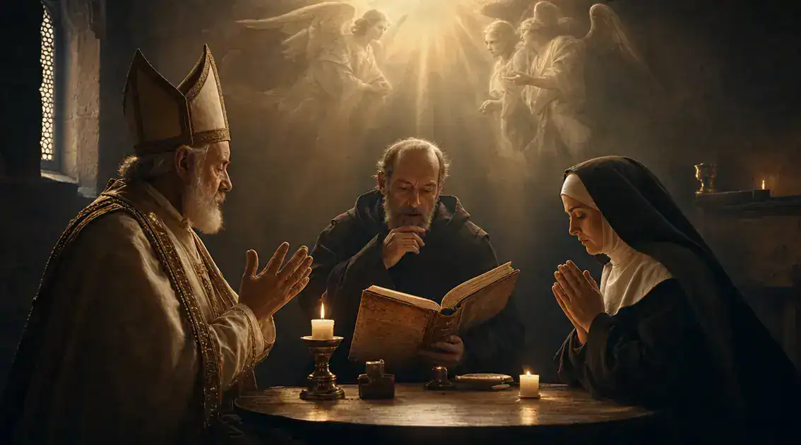 Traditions and theologians: how saints and teachers described angelic communication