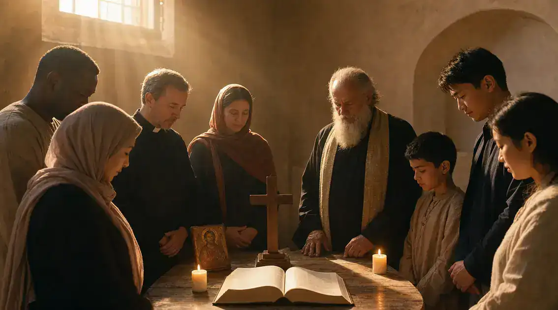 Traditions and theological readings across Christian communities