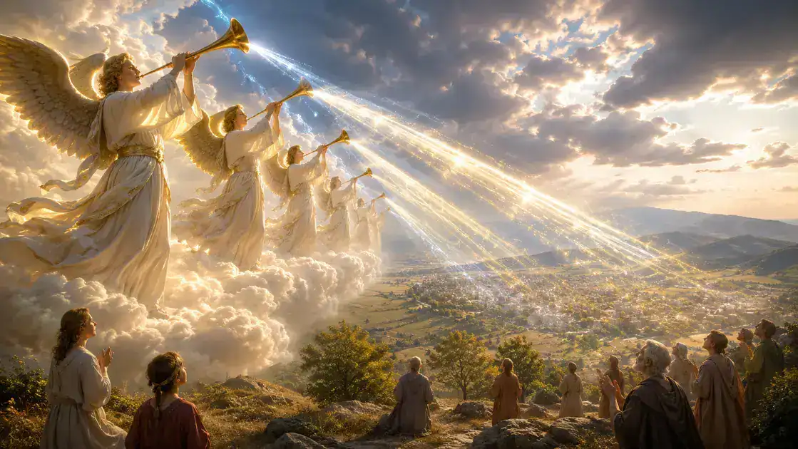 Trumpet angels: the meaning of each blast and its spiritual resonance