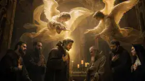 Virtues: the Angels That Pour Courage and Grace Upon the Saints
