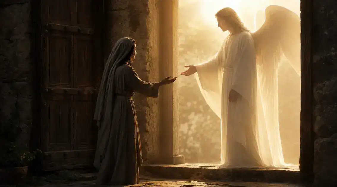 What theology says about angelic messengers and human thresholds