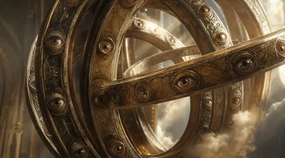 Who are the ophanim? biblical descriptions and symbolic meanings