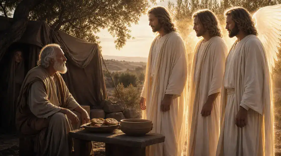Abraham's three visitors: when God and the angels dined with a man