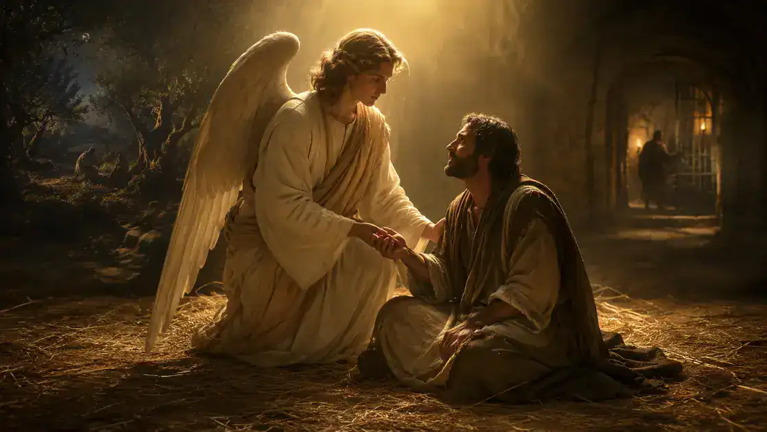 Angel encounters that reveal courage