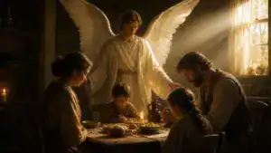 Angelic reflection for families: the angels who guard every home