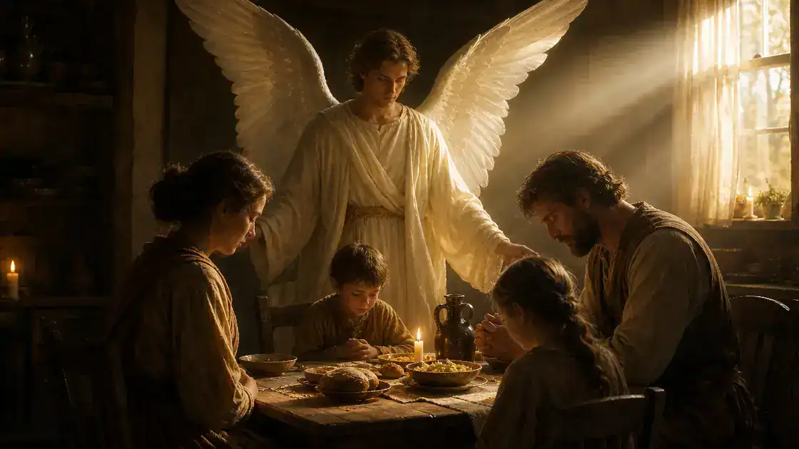 Angelic reflection for families: the angels who guard every home