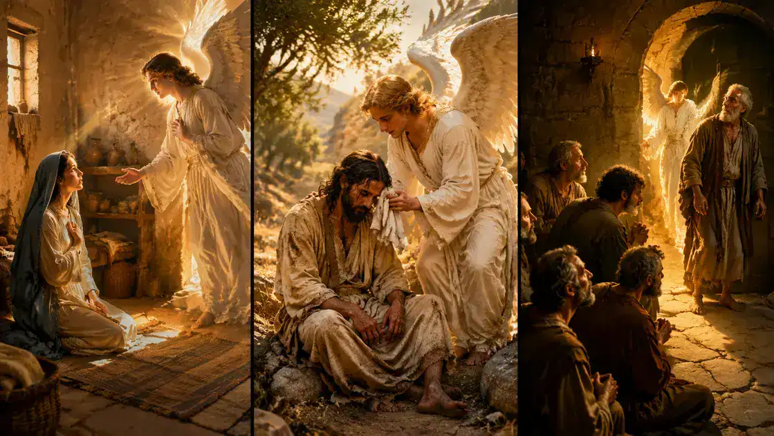 Angels in the life of Jesus and the early church