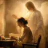 Before working: an angelic meditation for a productive day