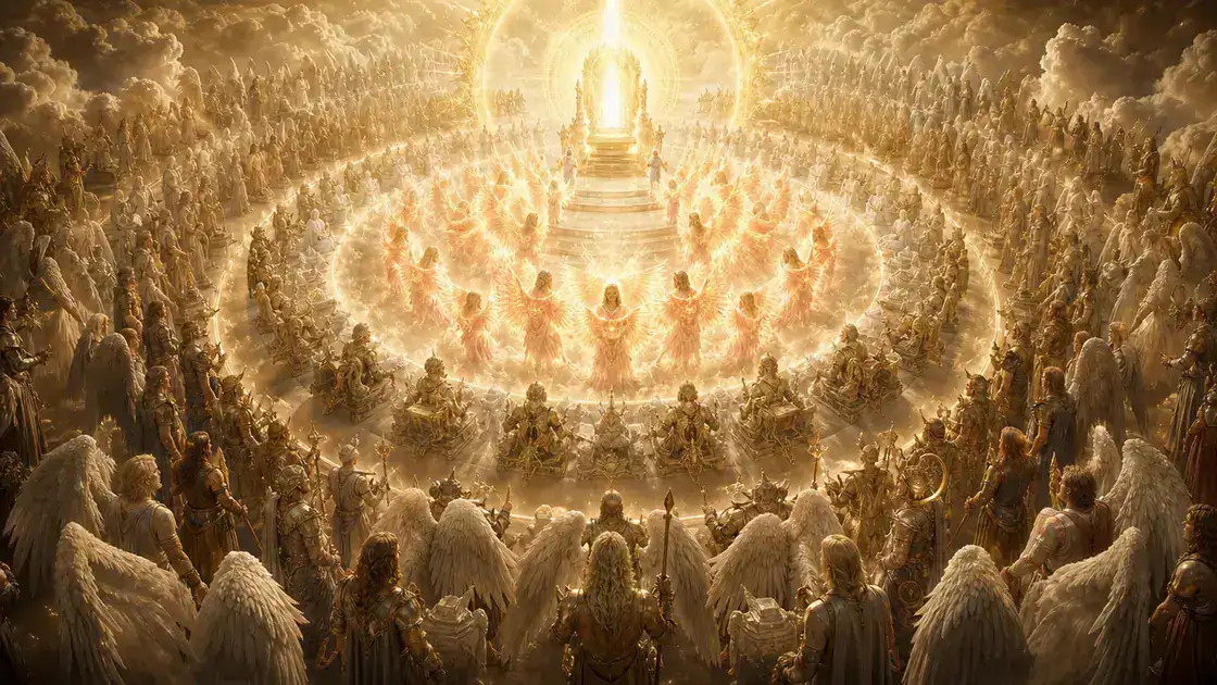 Dionysius, the nine choirs and their symbolic meaning