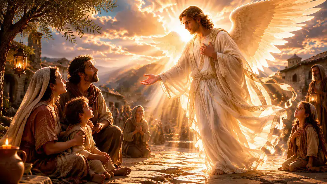 Do angels still appear physically in the world today?