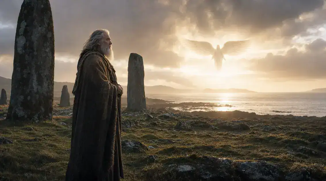 Druids, angels and liminal landscapes: myth and theology