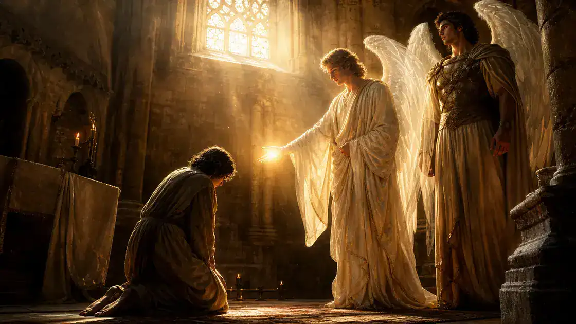 Gabriel, Michael and the language of heavenly comfort