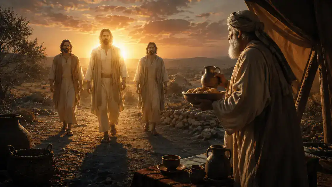 God and angels: who were the three visitors?