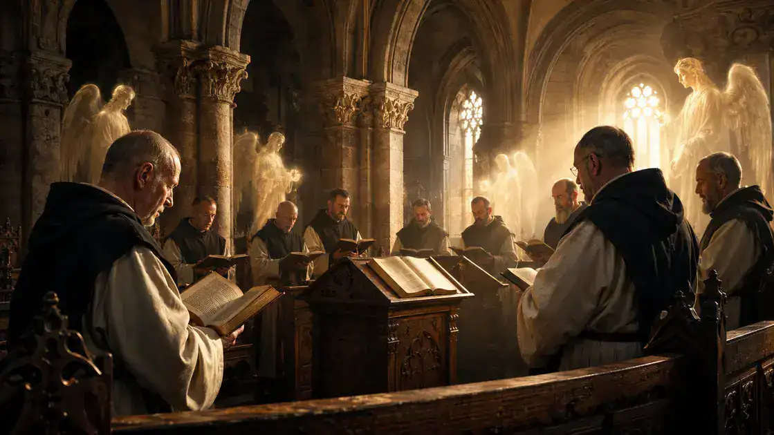 How Benedictine prayer invites angelic presence