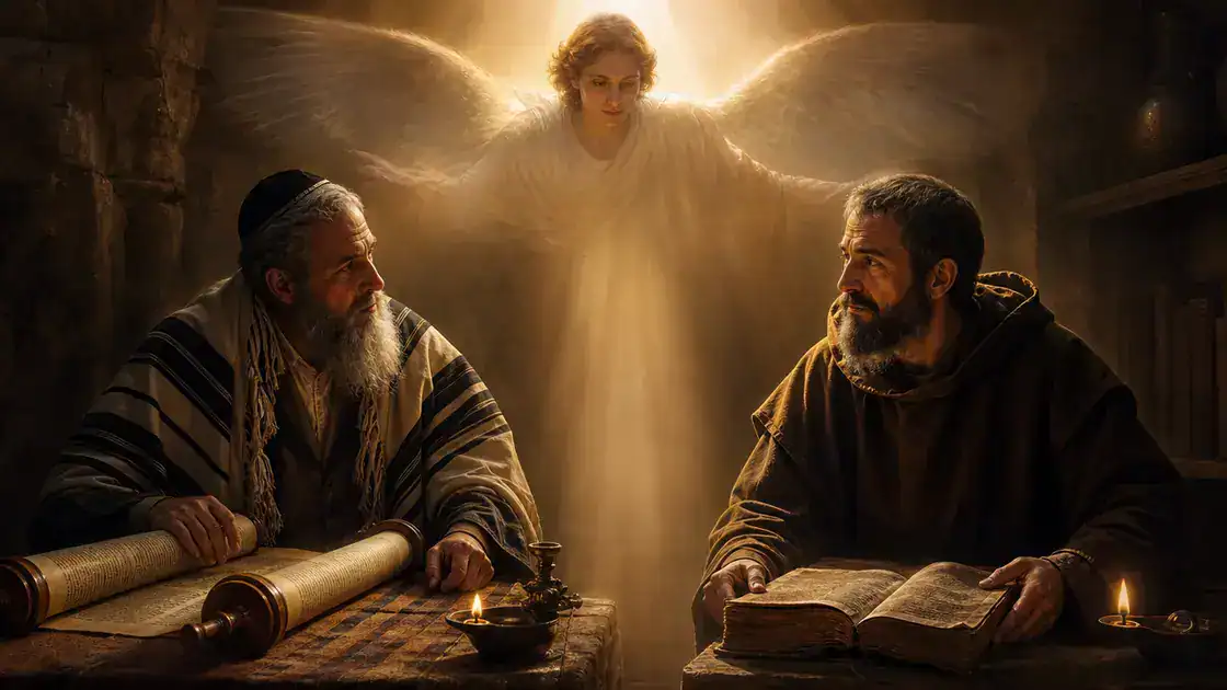 how Jewish and Christian traditions interpret angelic dreams