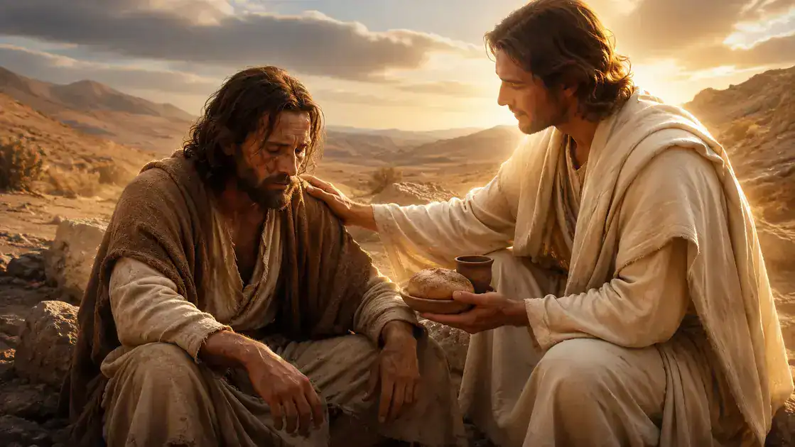 Jesus, angels and the wilderness: feeding, temptation and ministry
