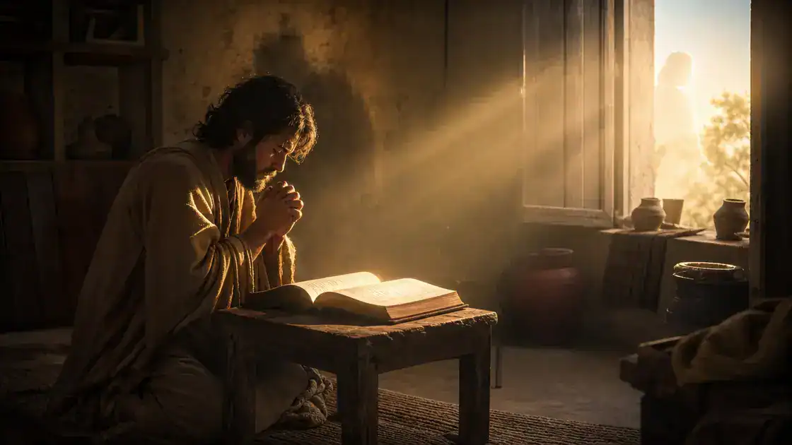 Morning prayers in Psalms and the Gospels