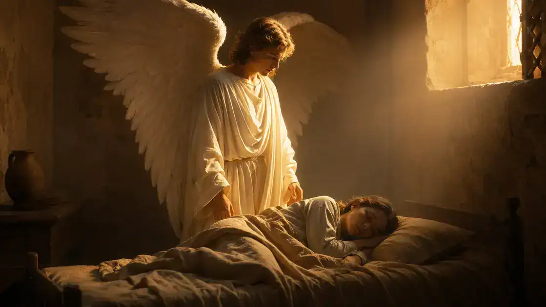 Nighttime reflection: entrust the day to the care of your guardian angel