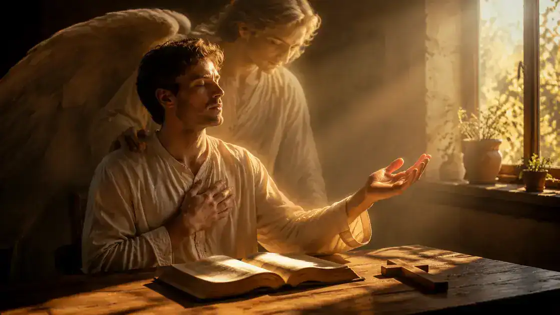 Prayer gestures to receive Monday strength from the divine
