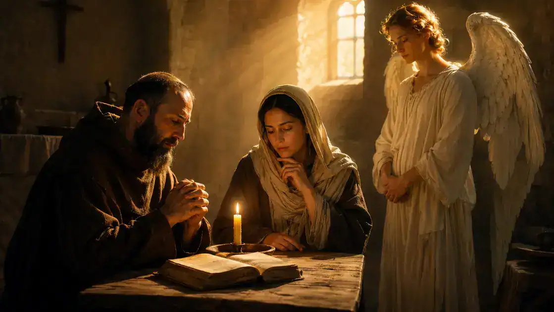 Saints and testimonies: lived encounters with angels