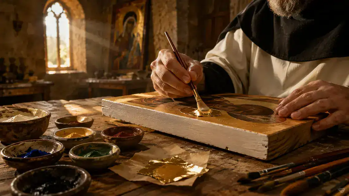 Technique and devotion: the prayerful practice behind each brushstroke