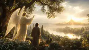 The Garden of Eden and Heavenly Paradise: the link between the first and the eternal