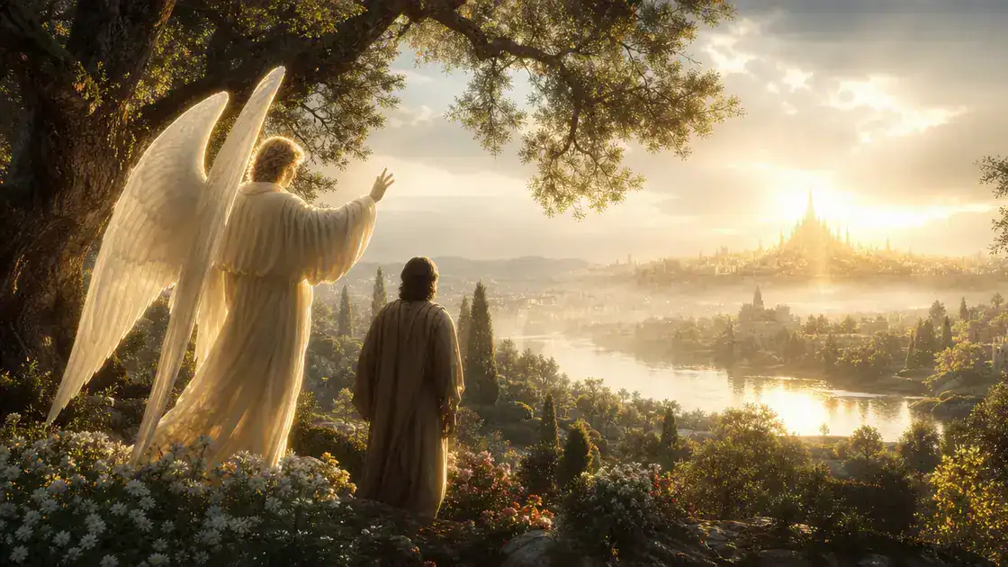 The Garden of Eden and Heavenly Paradise: the link between the first and the eternal