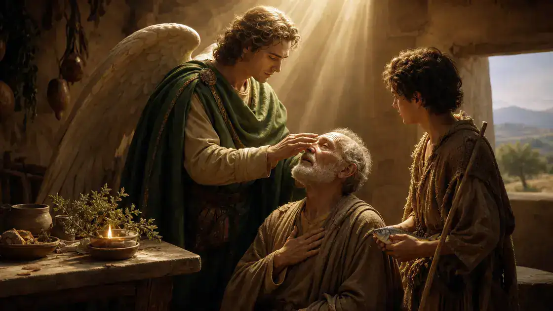 The healing role of Raphael: theology and symbolism