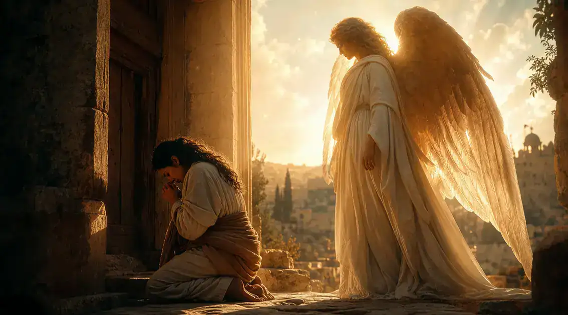 When everything seems dark: the heavenly message that angels bring