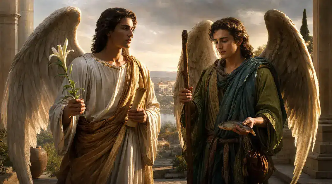 Arcángel Gabriel y Rafael: mensajeros, revelación y sanación