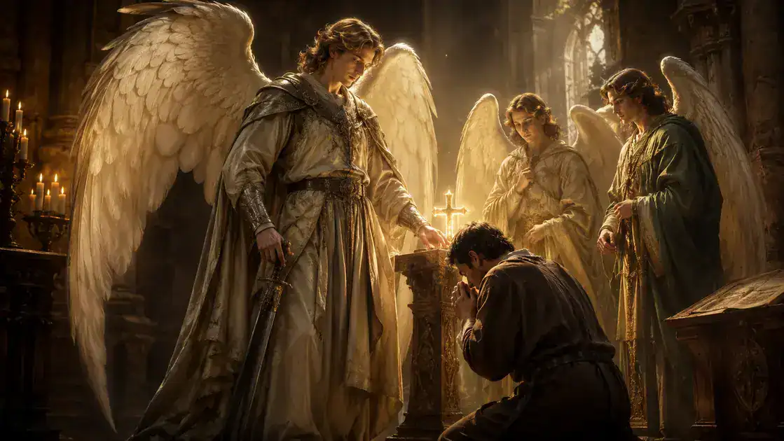 El papel del arcángel Miguel y otros intercesores celestiales
