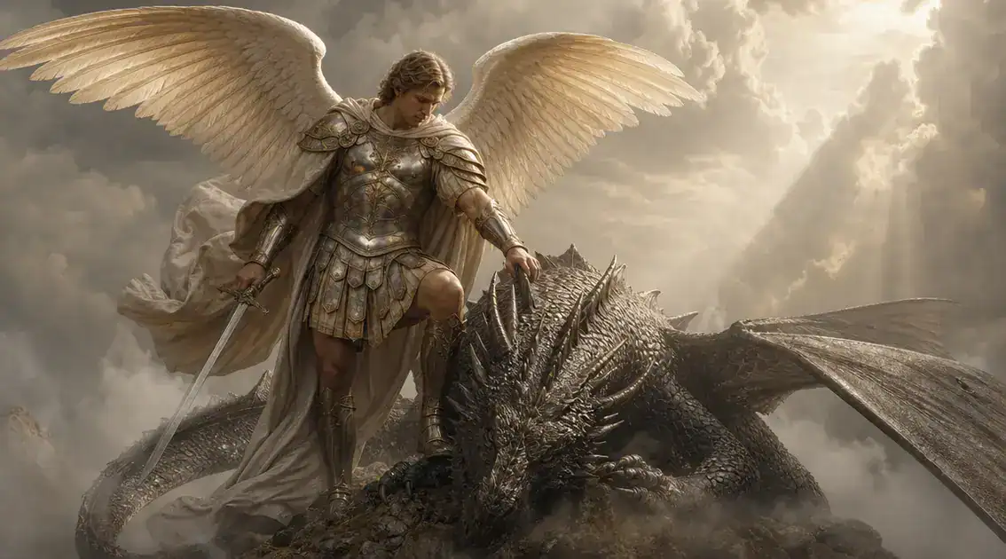 La figura de Miguel en el conflicto celestial