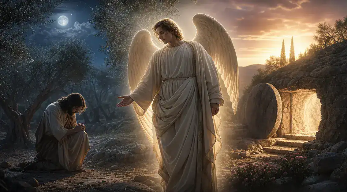 Los ángeles en la Cuaresma y la Pascua: del Getsemaní al sepulcro vacío
