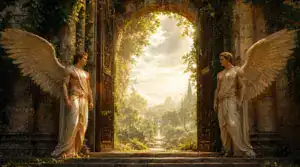 Querubines en el Jardín del Edén: los guardianes del camino a la vida