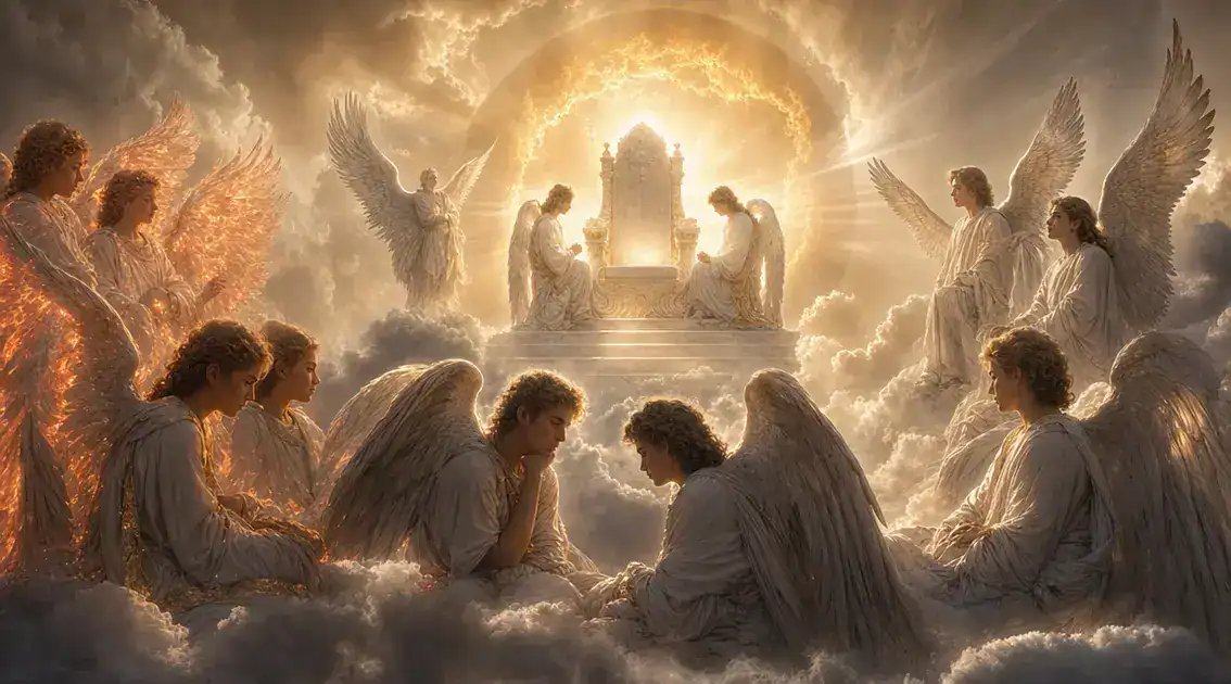 Relación con la primera esfera angelical y su orden
