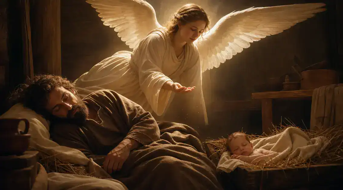 San José y el ángel de los sueños: cuatro visiones que salvaron al Niño Jesús
