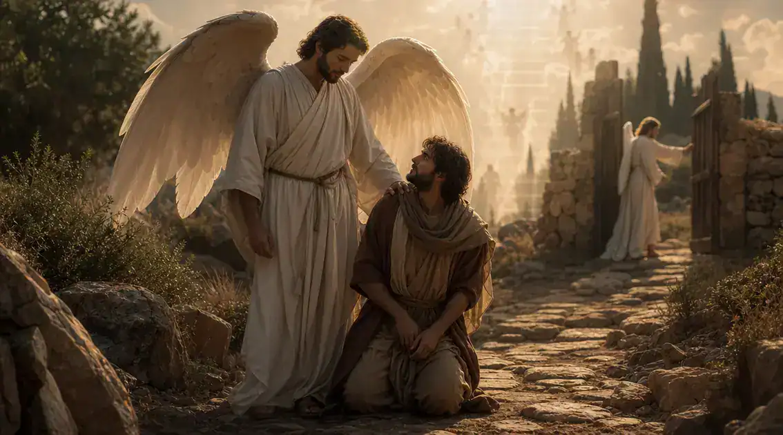 Textos bíblicos que hablan de acompañamiento angelical