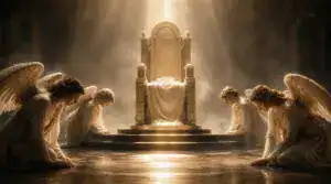 Tronos como intercesores: su función entre Dios y los ángeles inferiores