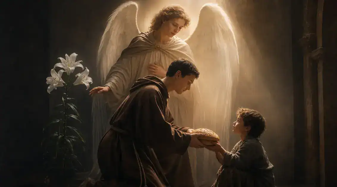 Virtudes angelicales: pureza, obediencia y caridad