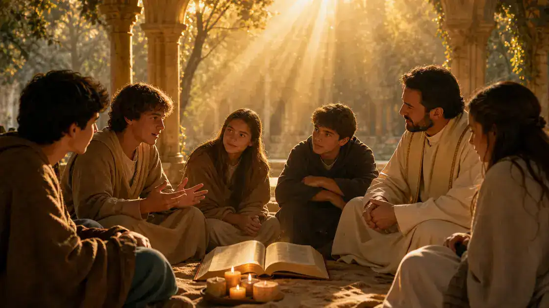 Cómo la comunidad y la pastoral juvenil acompañan la experiencia angelical