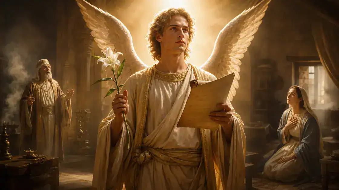 El arcángel Gabriel en la Escritura