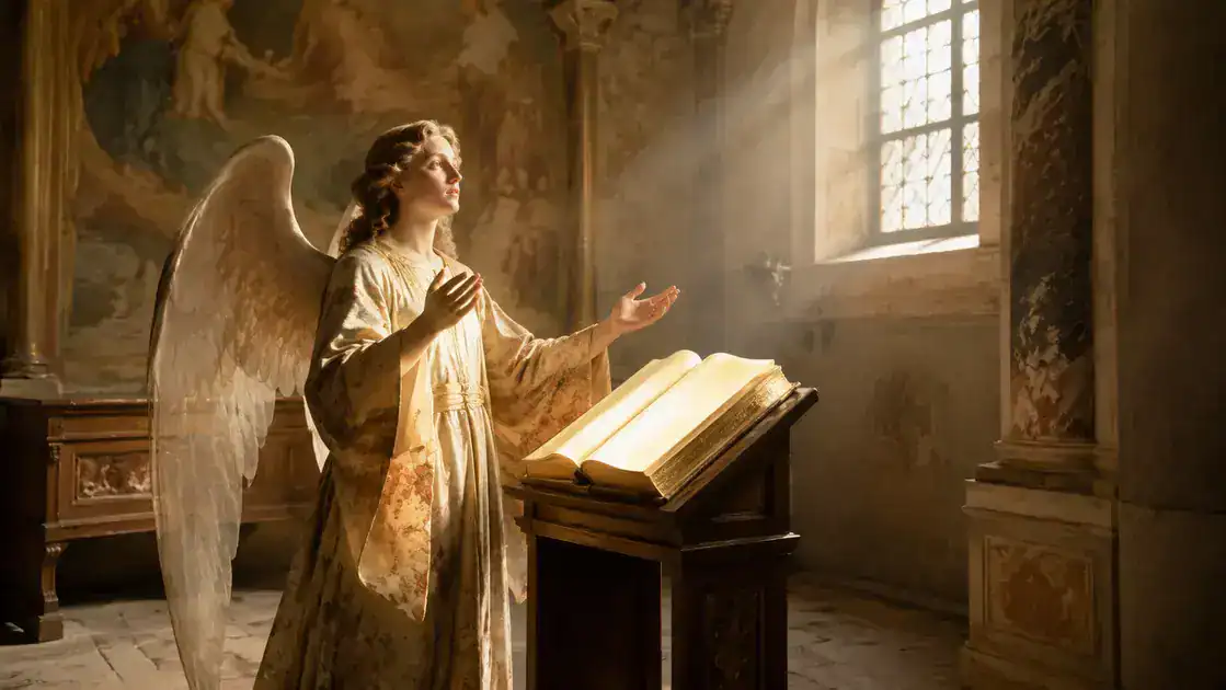 El evangelio como guía estética en la representación angelical