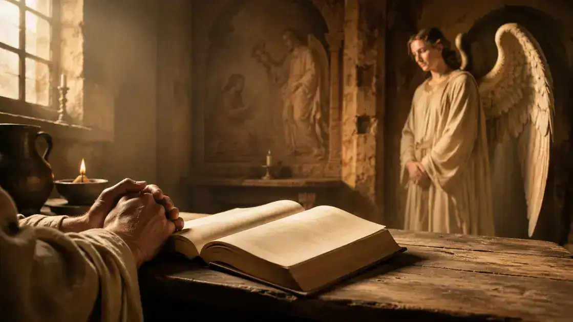 La presencia angelical en los salmos y el evangelio