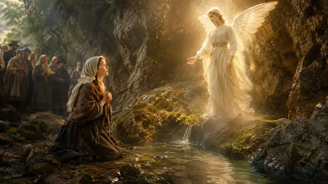 La presencia angelical en Lourdes: textos bíblicos y tradiciones teológicas